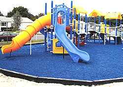 playground borders usa retain rubber surfacing