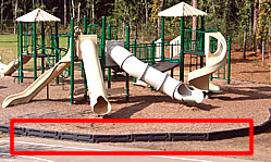 playground borders usa act as a retaining wall